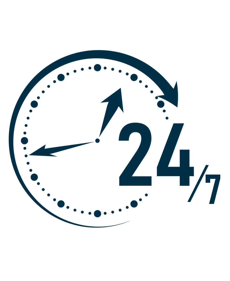 Durchgehende Erreichbarkeit 